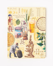 Beer Brewing Science Hardcover Notebook - Dot Grid