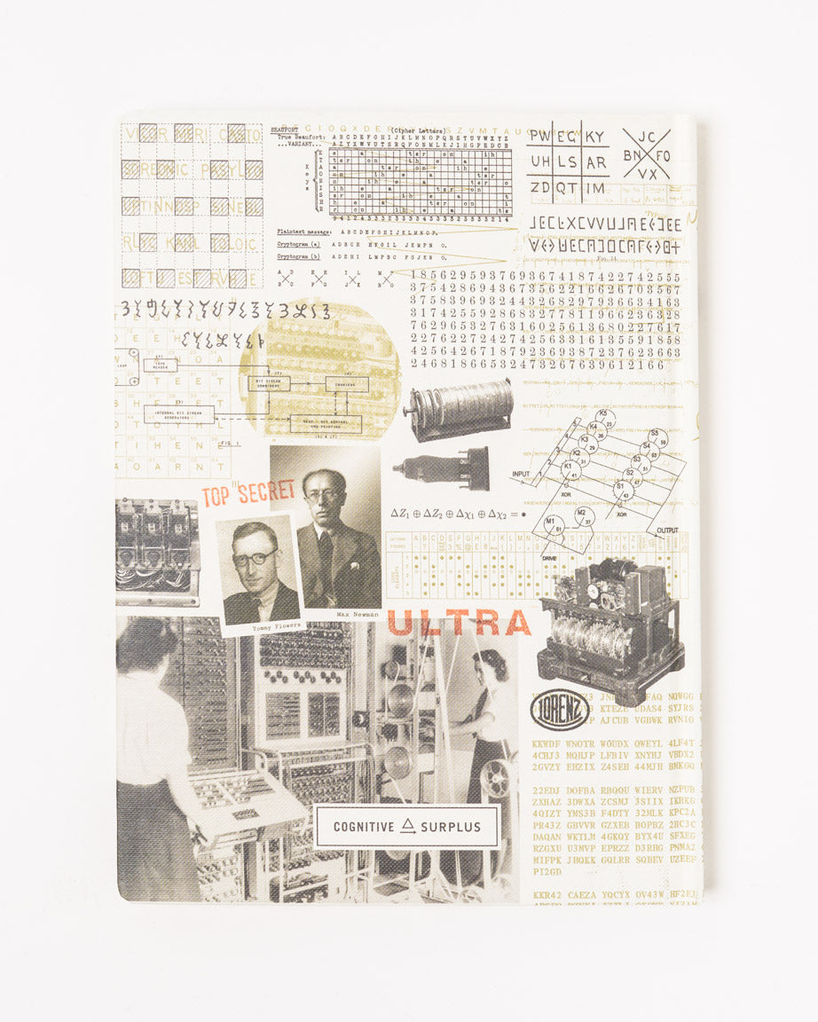 Cryptology Hardcover Notebook - Dot Grid