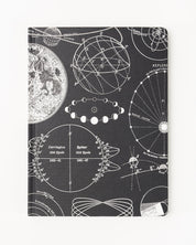 The Moon Hardcover Notebook - Lined/Grid