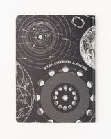 The Moon Hardcover Notebook - Lined/Grid