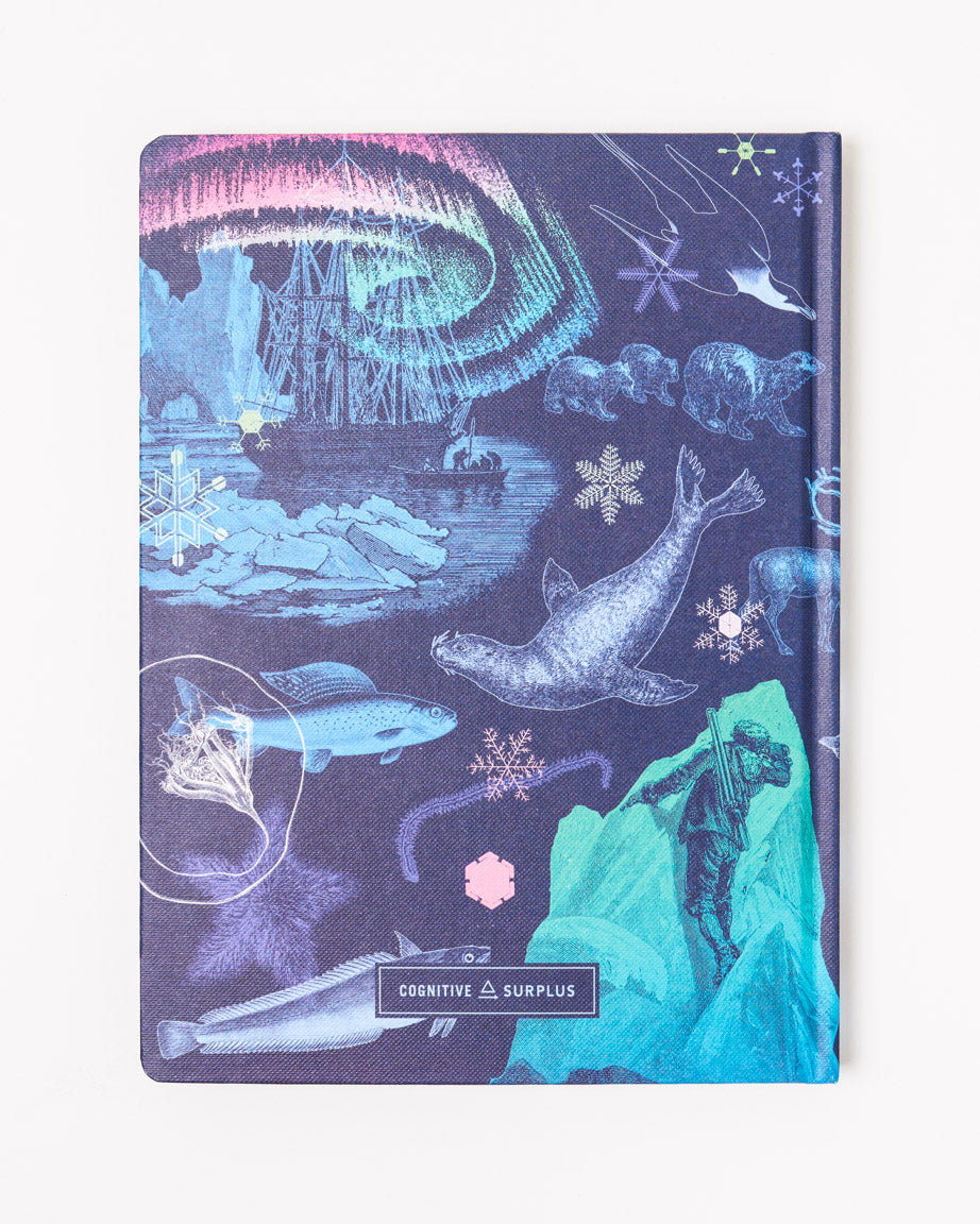 Polar Region Hardcover Notebook - Dot Grid