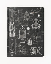 Rocketry Hardcover - Dot Grid