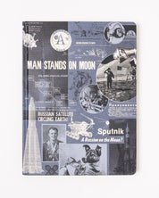 Space Race Hardcover Notebook - Dot Grid