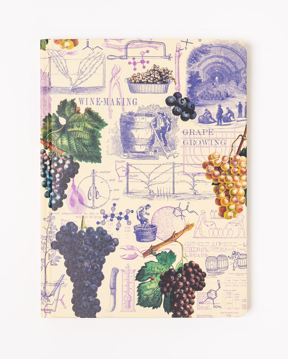 Wine Science Hardcover Notebook - Lined / Grid