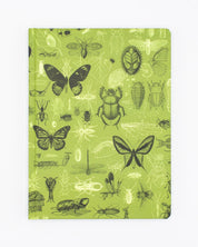 Insects Butterflies & Beetles Hardcover Notebook - Dot Grid