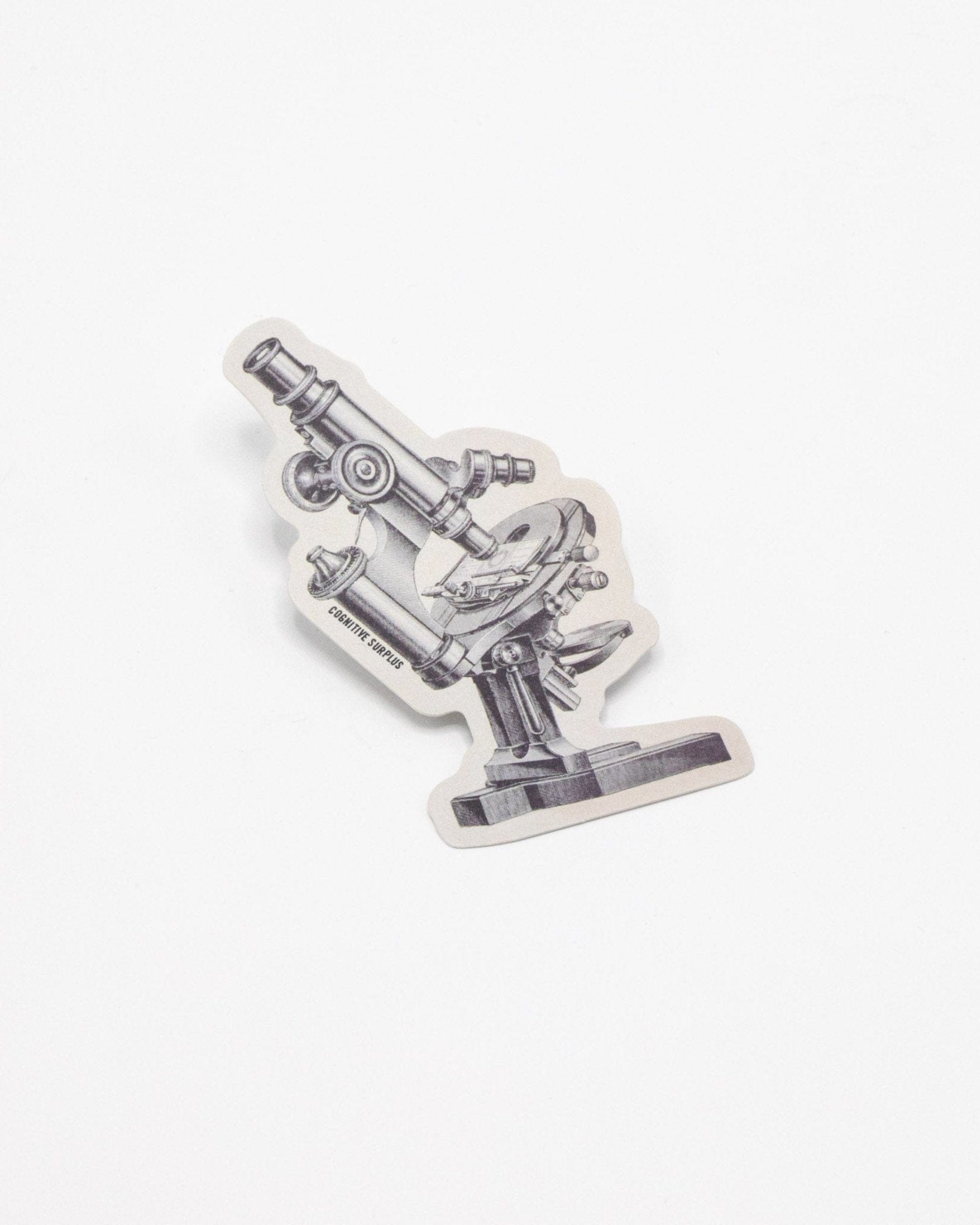 Microscope Sticker Cognitive Surplus