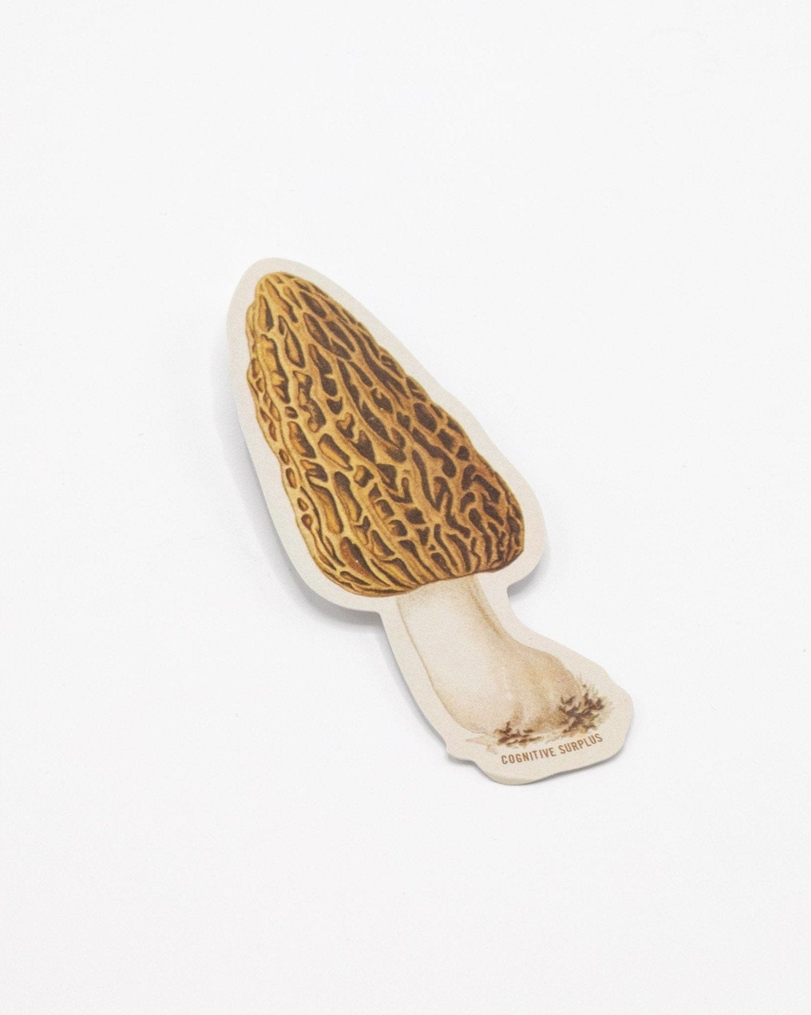 Morel Mushroom Sticker Cognitive Surplus
