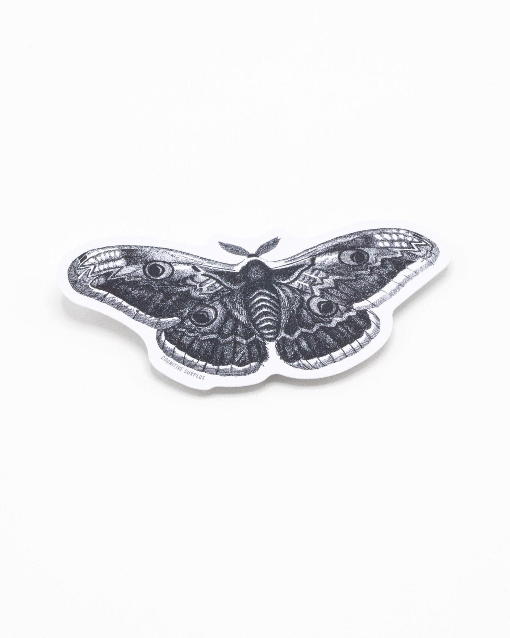 Moth Sticker Cognitive Surplus