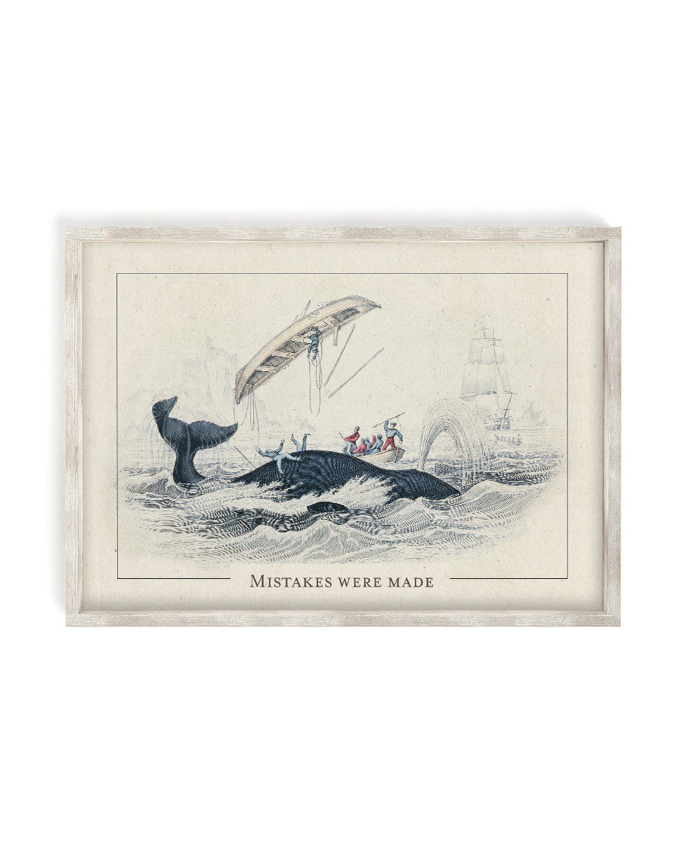 Mistakes Were Made Illustration Museum Print