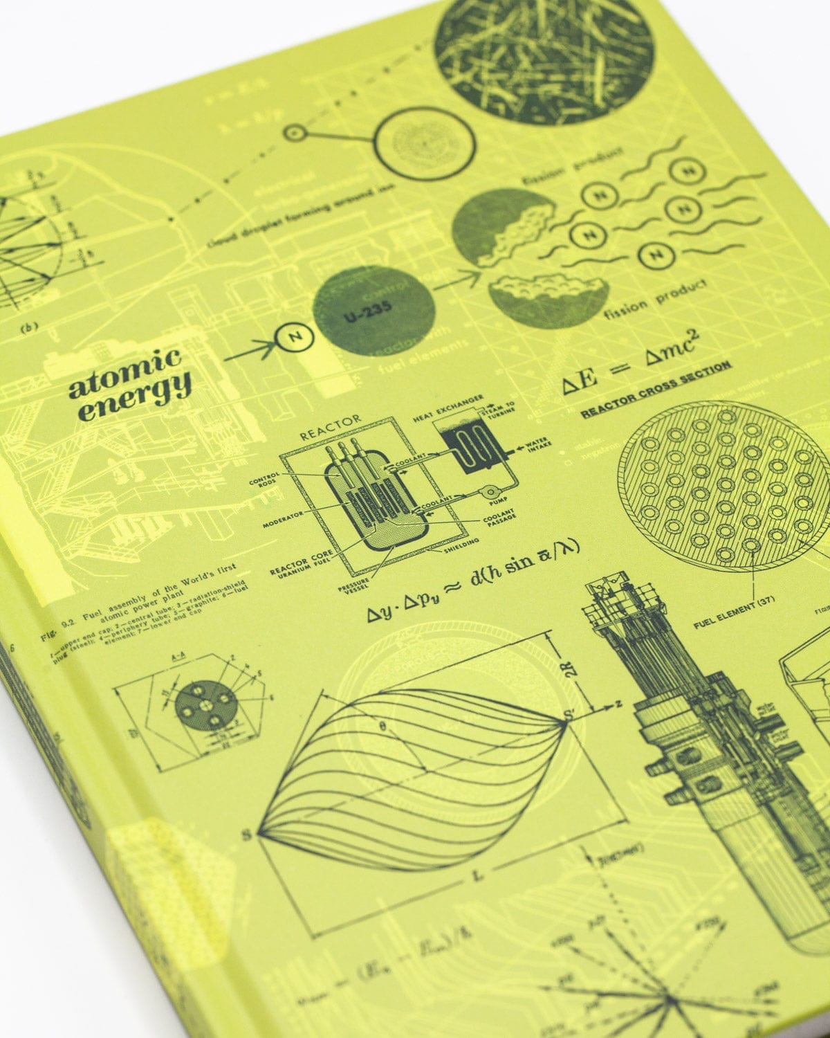Nuclear Energy Hardcover Notebook - Dot Grid