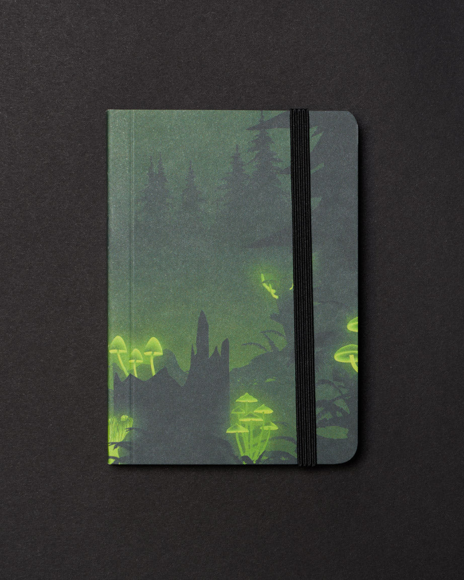 Mushrooms Dark Observation Softcover