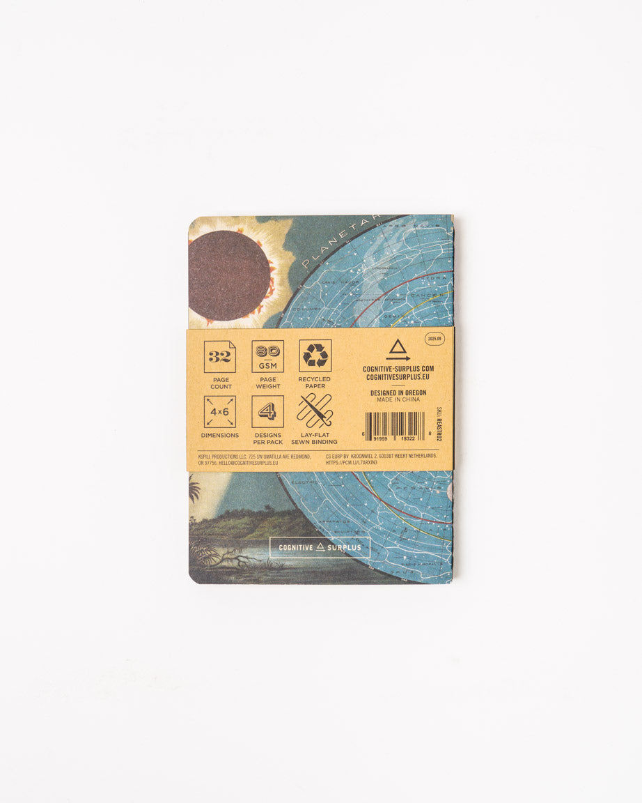 Ad Astra Pocket Notebook 4-pack