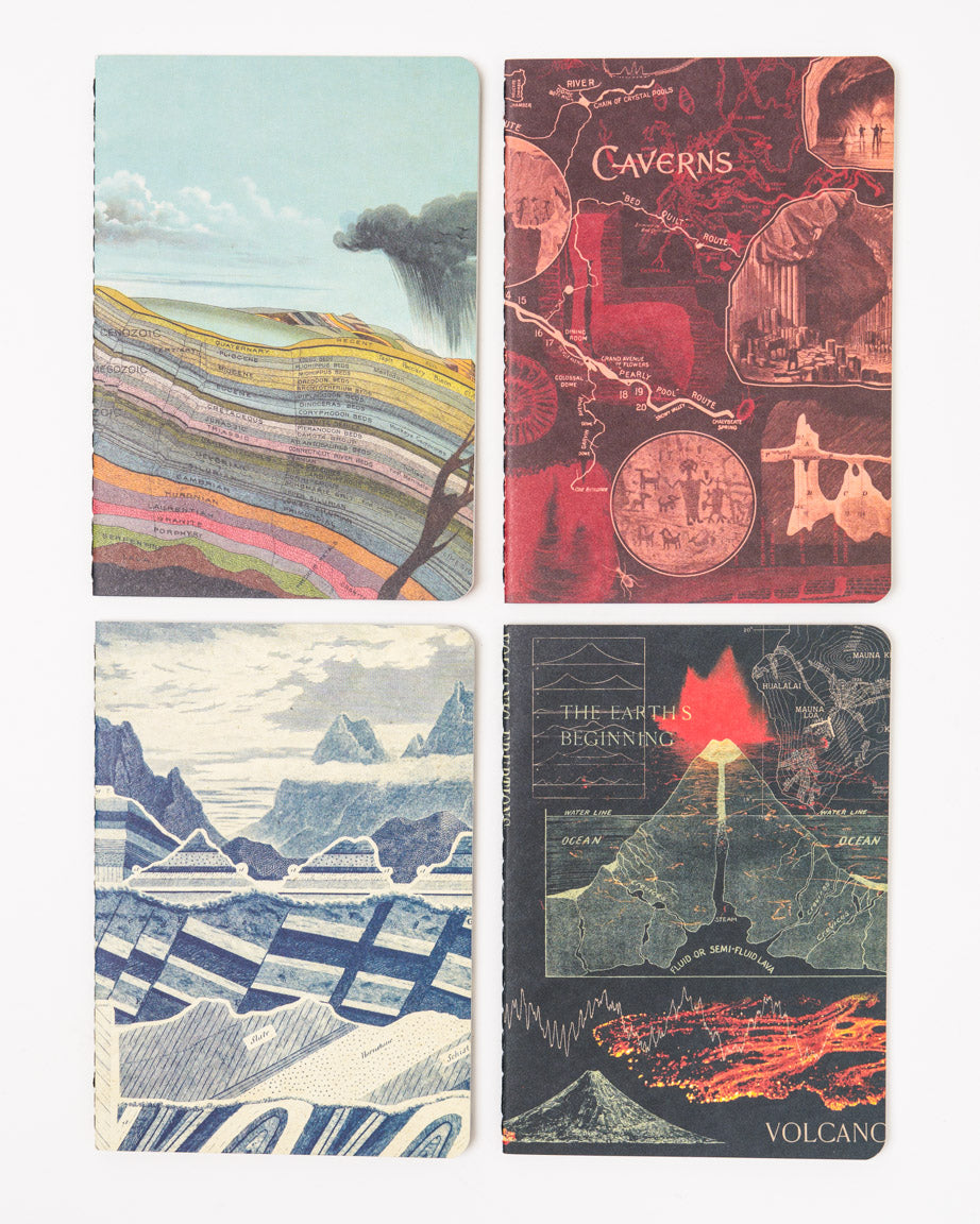 Geology Pocket Notebook 4-pack