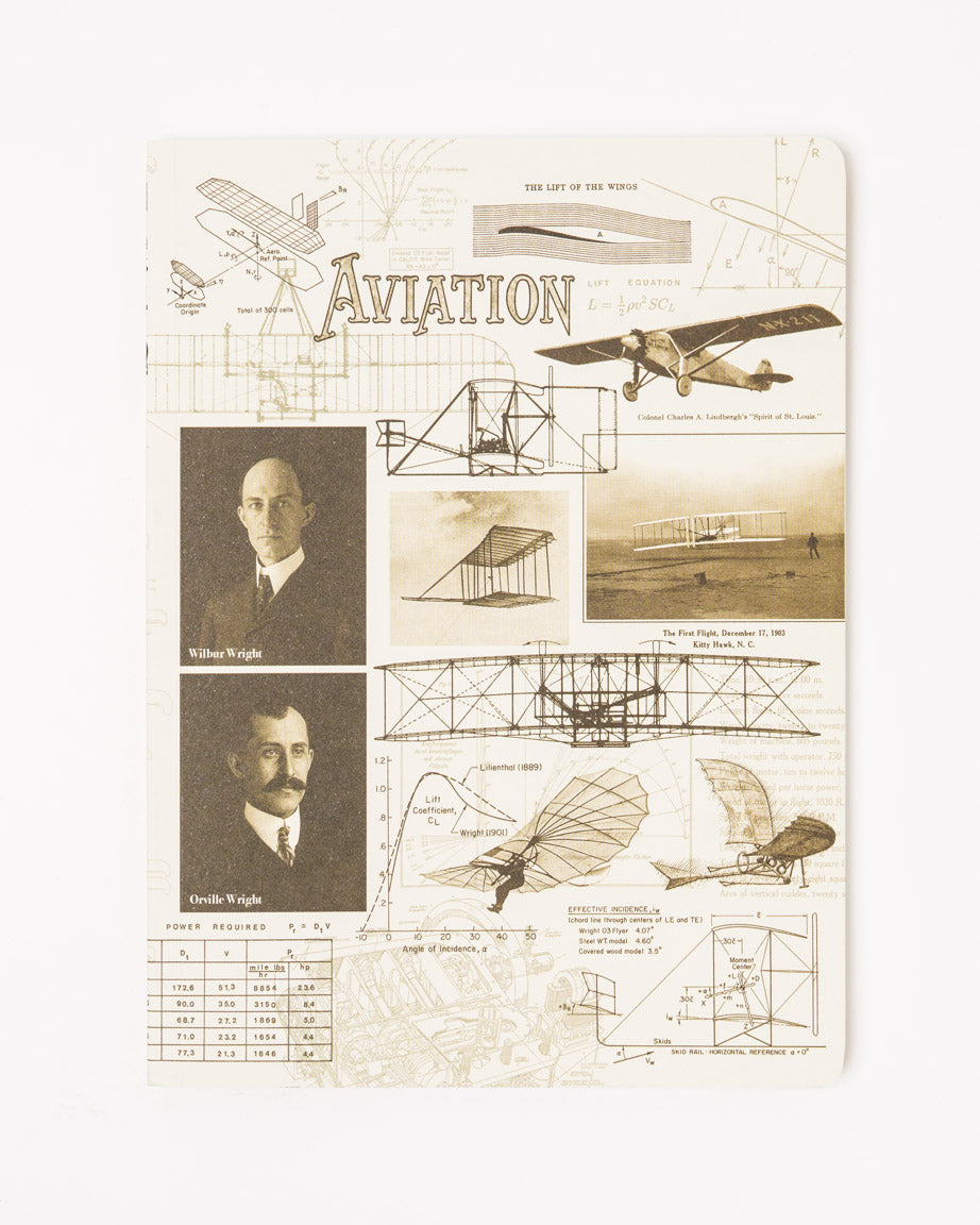 Aviation Science Softcover Notebook - Dot Grid