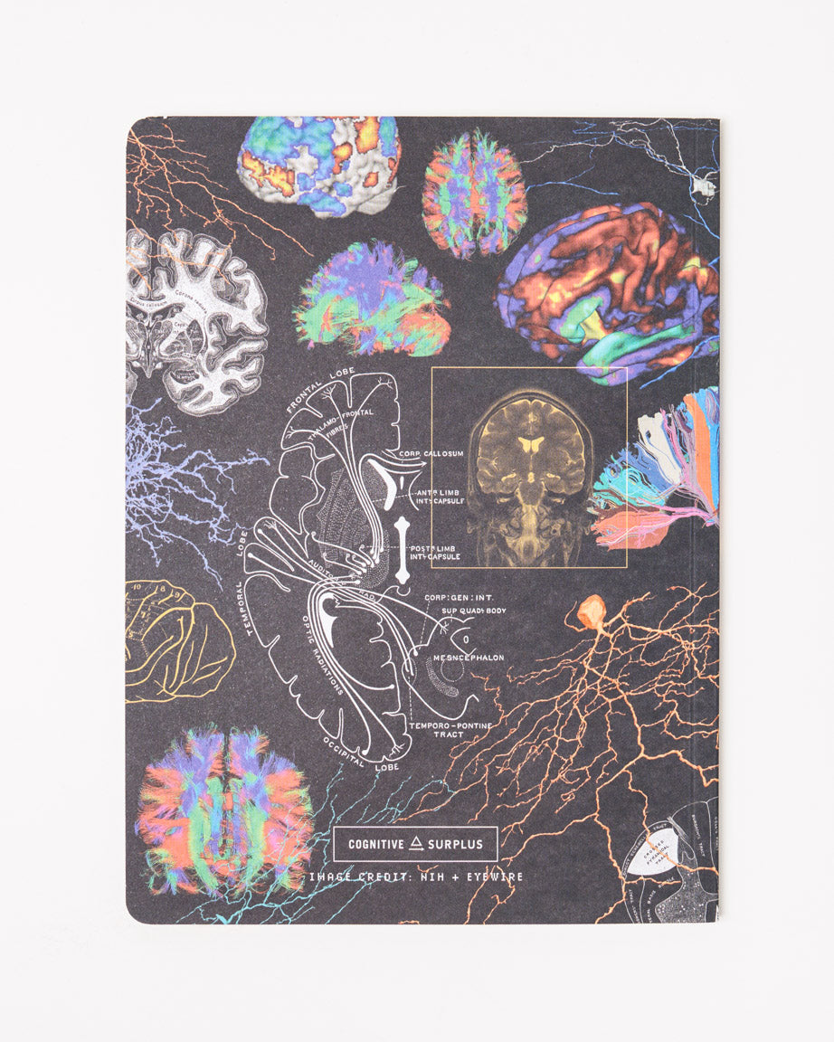 Brain Imaging Softcover Notebook - Dot Grid