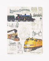 Train Science Softcover Notebook - Lined