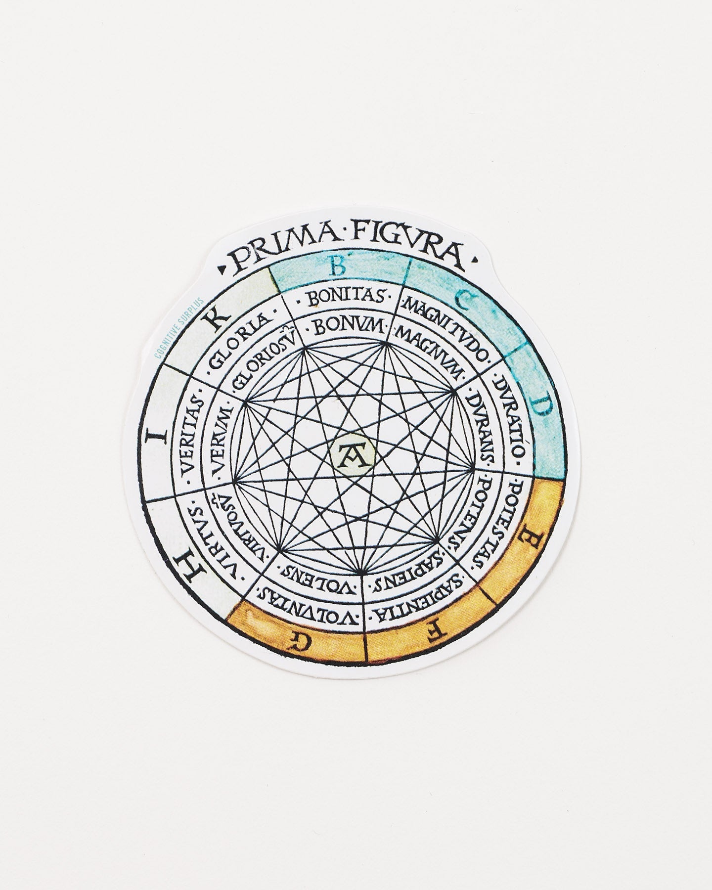 Concentric Alchemy Circle Sticker