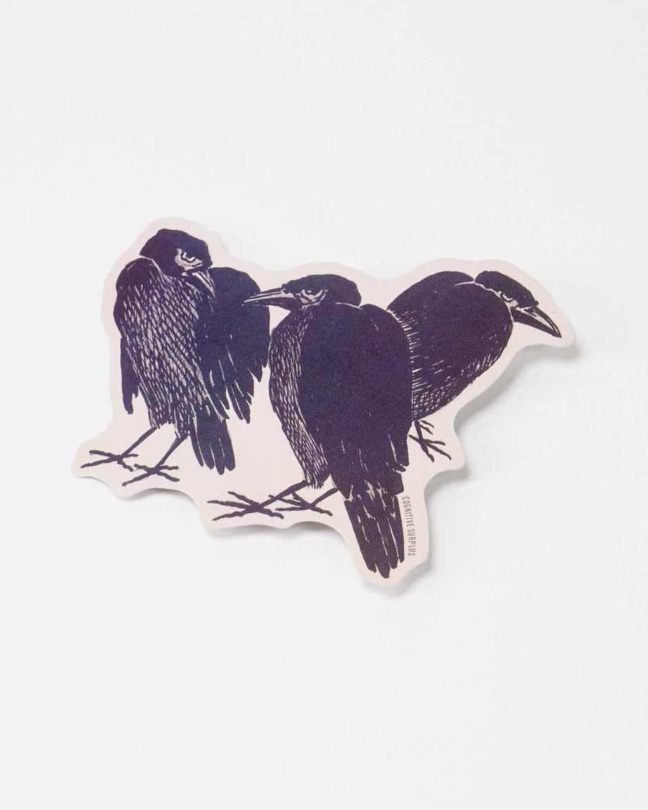 Murder of Crows Sticker