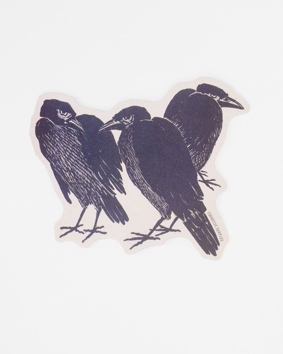 Murder of Crows Sticker