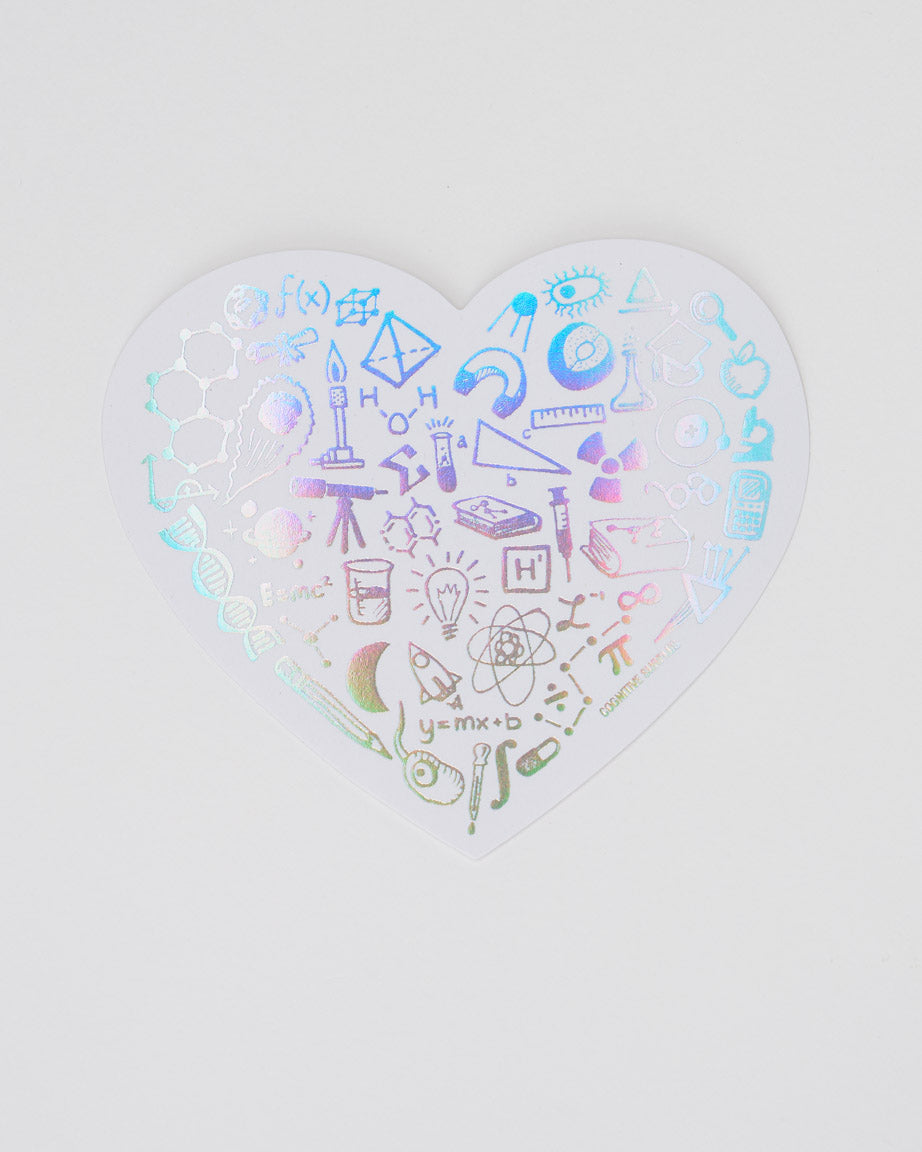 Science is Love Sticker