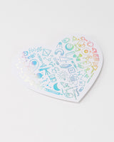 Science is Love Sticker