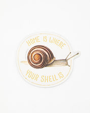Home is Where Your Shell is Sticker