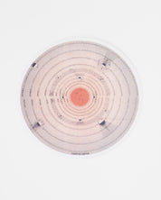 Solar System Chart Sticker