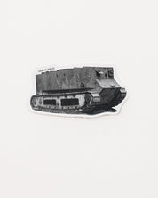 Early Tank Sticker