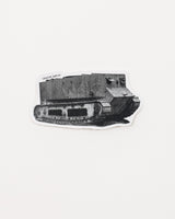 Early Tank Sticker