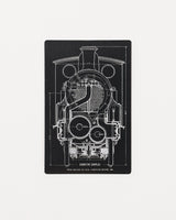 Train Diagram Sticker