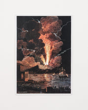 Volcanic Storm Sticker