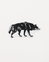 Wolf Sticker (Canis lupus)
