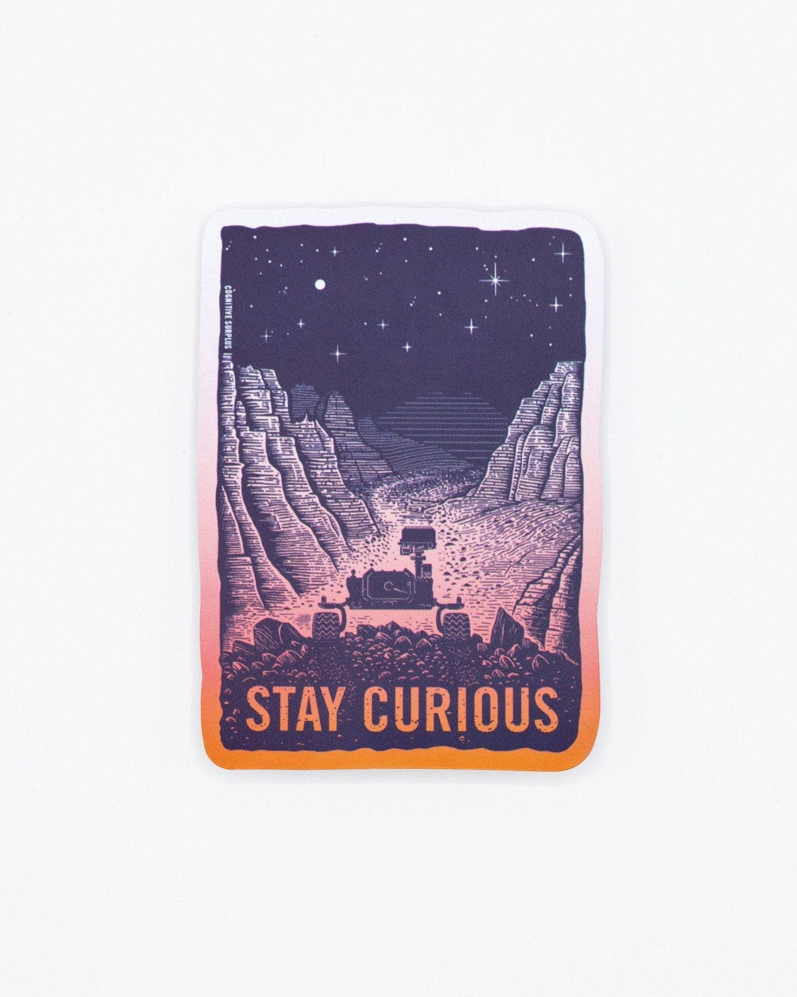 Stay Curious Sticker