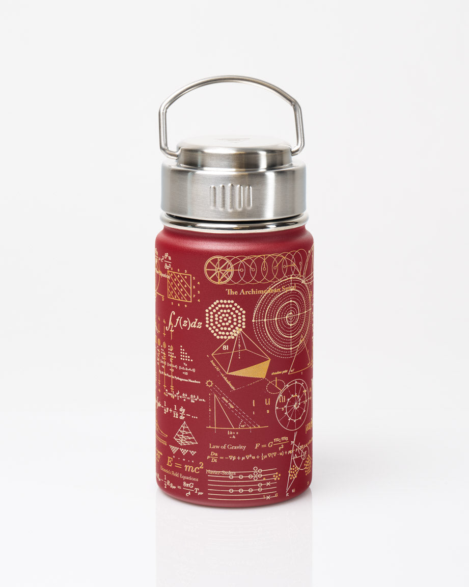 Equations That Changed the World 12 oz Steel Bottle
