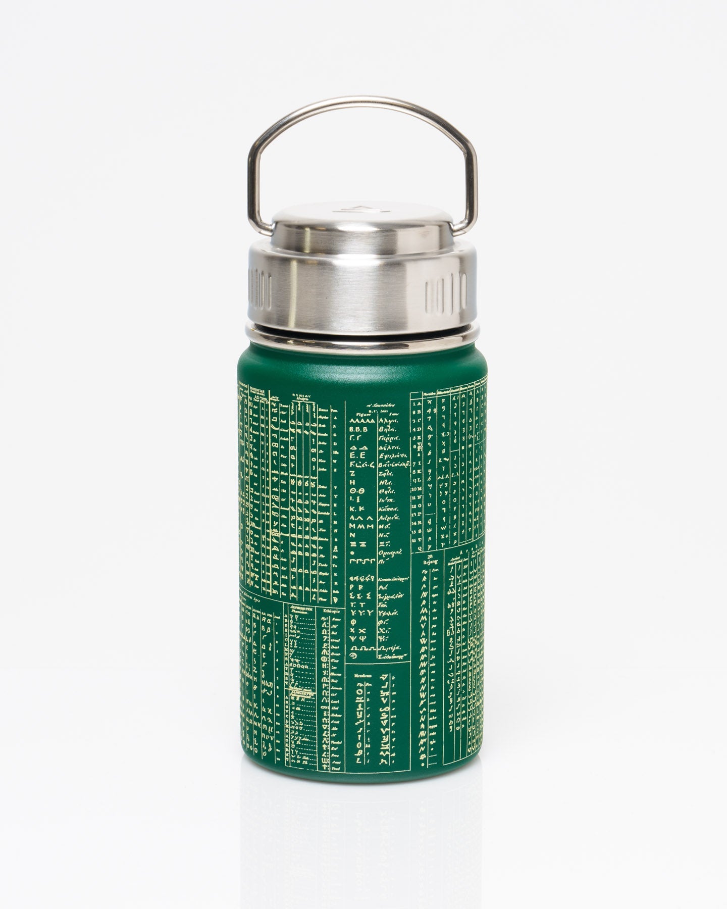 Linguistics 12 oz Steel Bottle