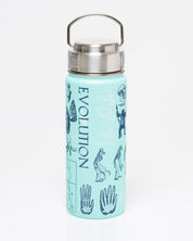Human Evolution 18 oz Steel Bottle