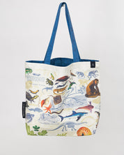 Evolutionary Biology Canvas Shoulder Tote