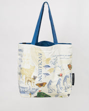 Evolutionary Biology Canvas Shoulder Tote