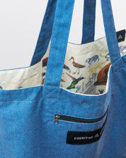 Evolutionary Biology Canvas Shoulder Tote