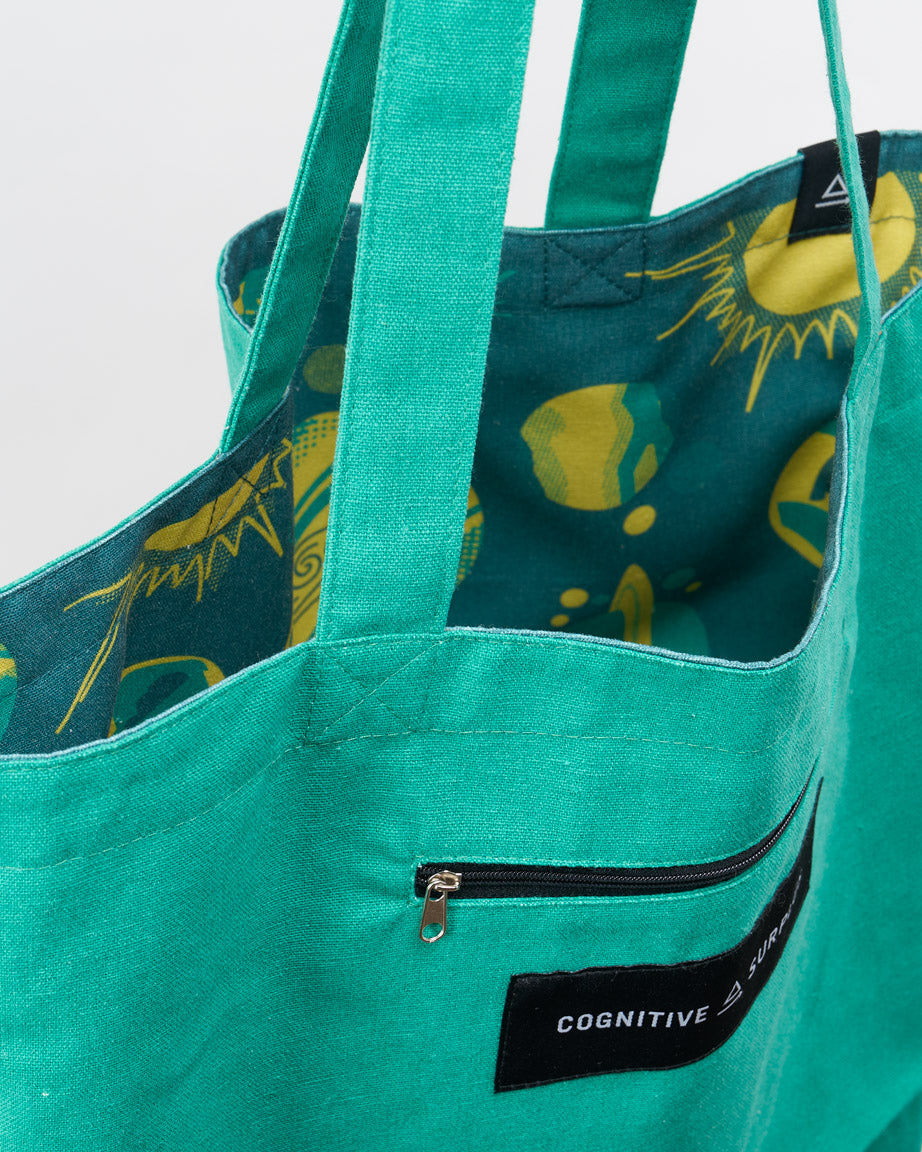 Retro Space Shoulder Tote