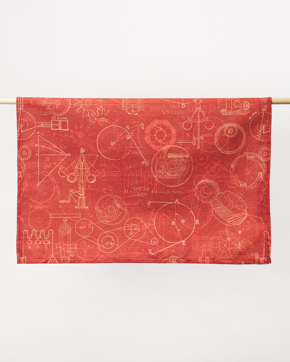 Mechanical Engineering Tea Towel