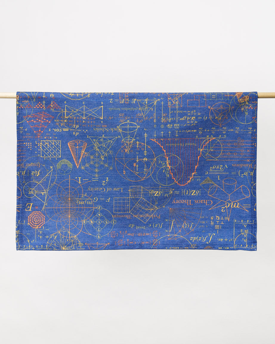 Equations That Changed the World Tea Towel