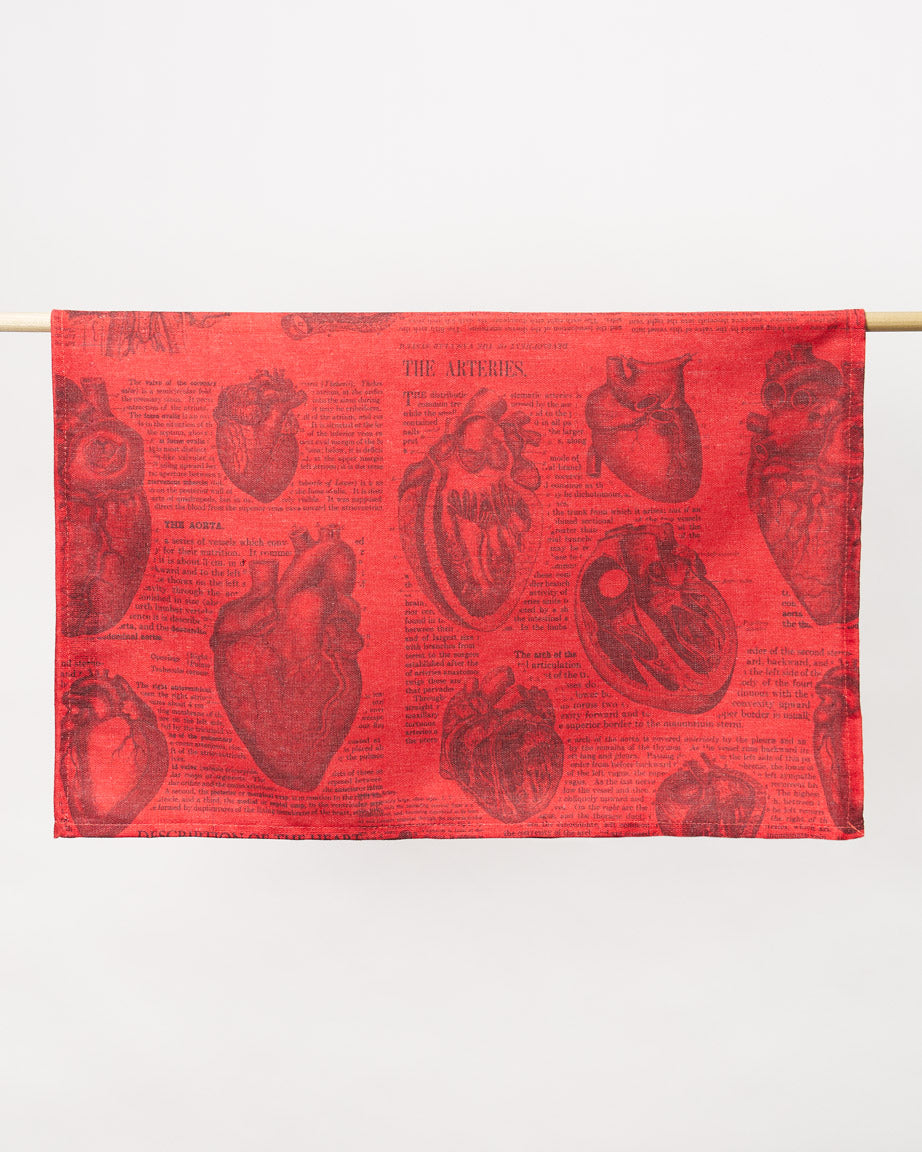 Anatomical Heart Tea Towel