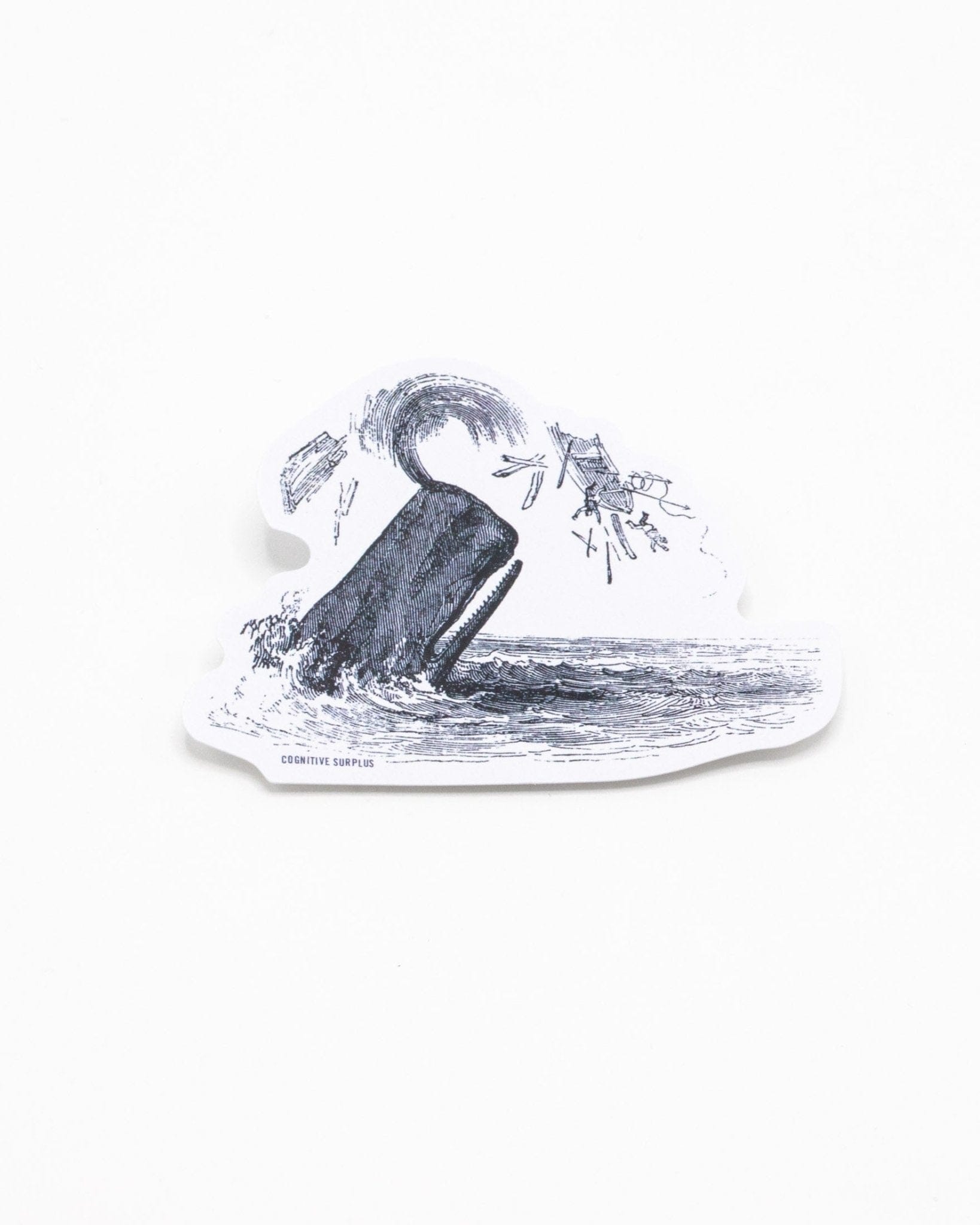Whale Attack Sticker Cognitive Surplus