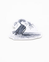 Whale Attack Sticker