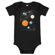 Across the Solar System Baby Bodysuit