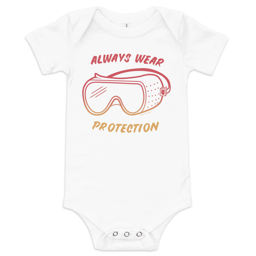 Always Wear Protection Baby Bodysuit