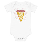 Slice of Earth Pizza Baby Bodysuit