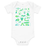 Retro Insects Baby Bodysuit
