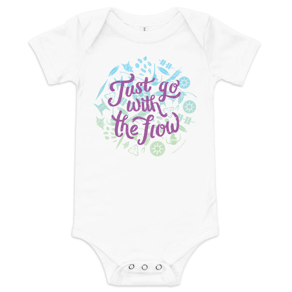 Plankton: Just Go With the Flow Baby Bodysuit